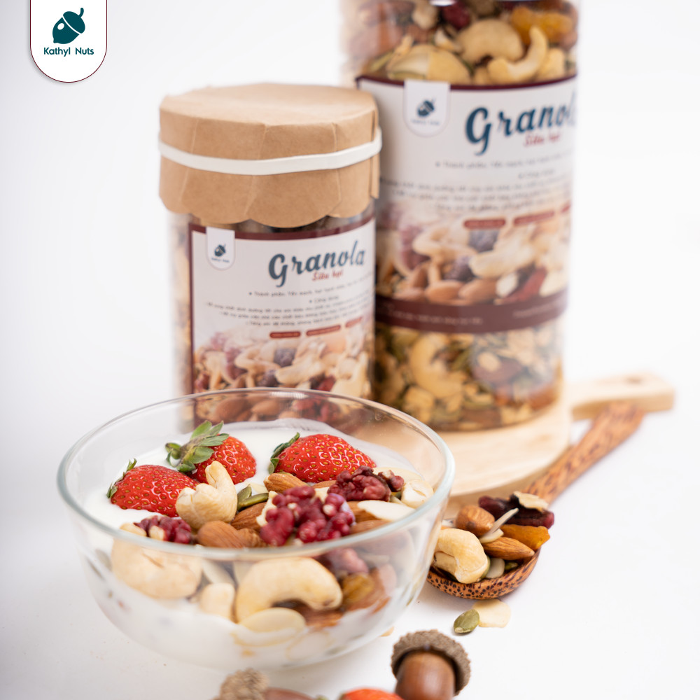 Granola Kathyl Siêu hạt/Giảm cân/Ăn kiêng 500G
