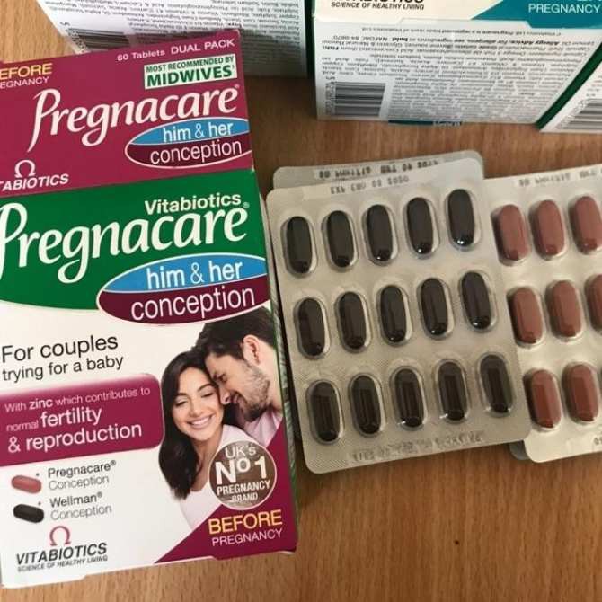 Viên Uống Pregnacare Him And Her Conception Của Anh