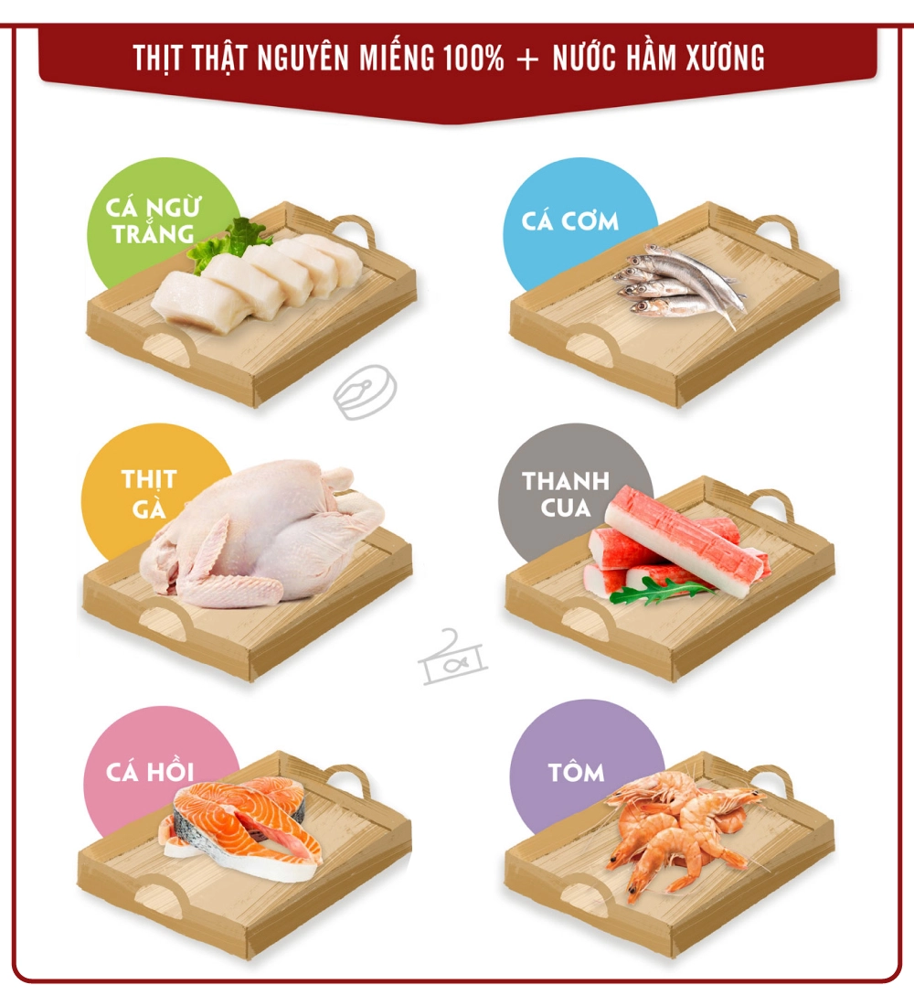 Pate cá ngừ thịt trắng Meowow cho mèo lon 80g