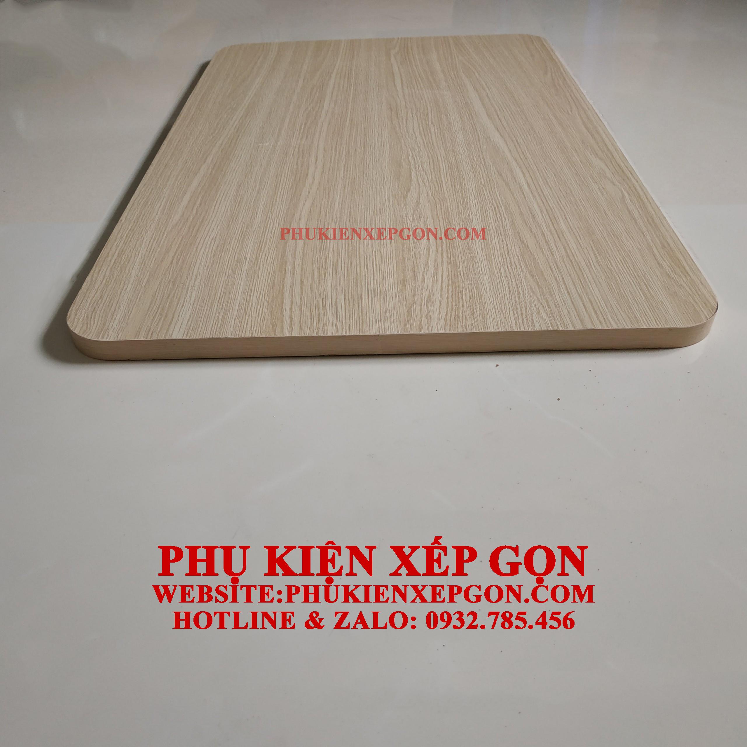 MẶT BÀN VÂN GỖ SANG TRỌNG BO GÓC (40X60CM)