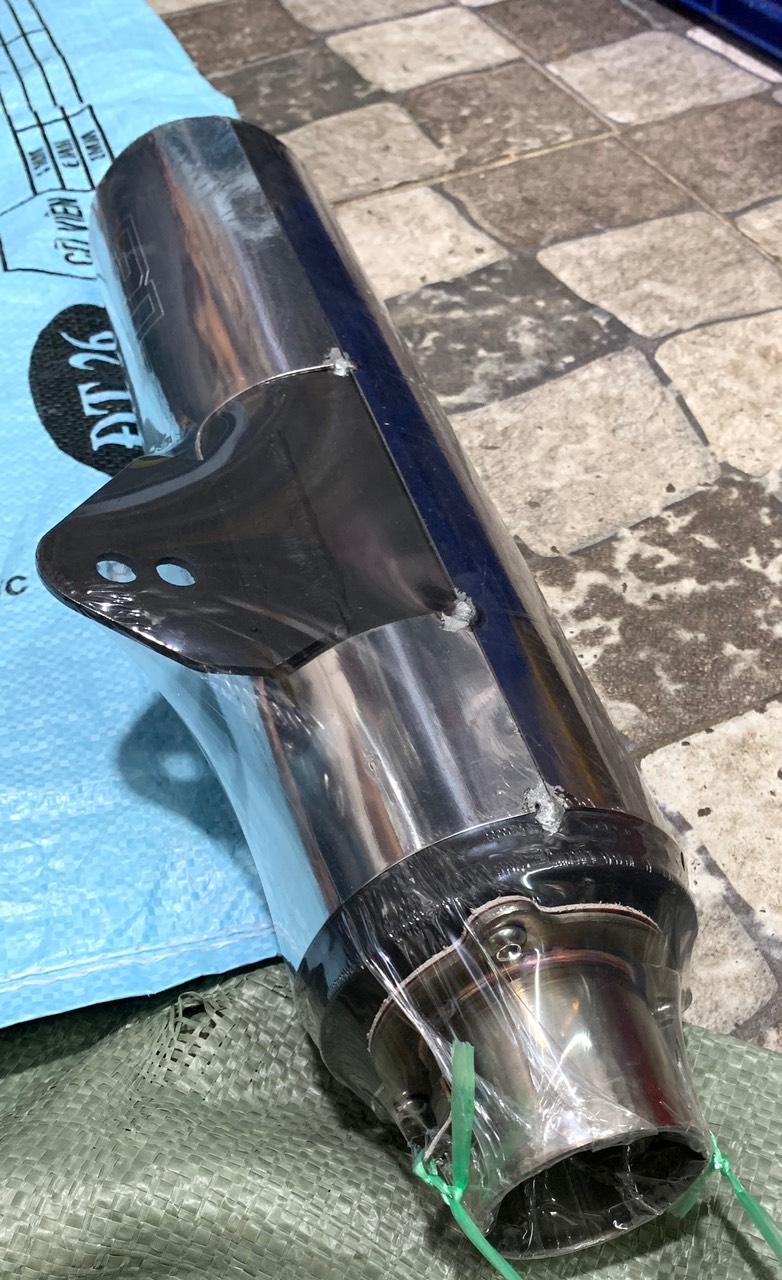 Pô CBR redleo full inox