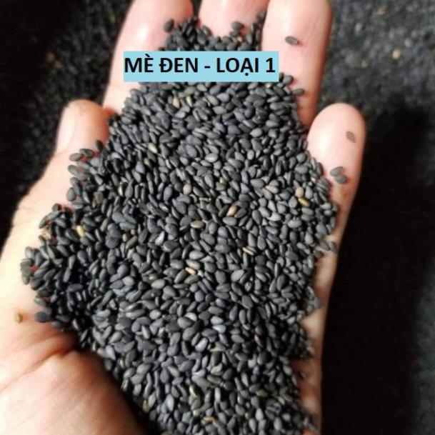 100Gr Mè Đen Hạt Chắc - Loại Nhất - Hàng Chính Hãng
