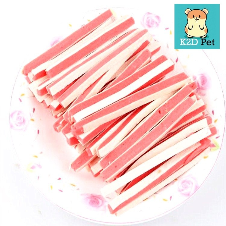 [Hoàn tiền 10%]Snack thịt bò cuộn Sushi cho Hamster vỗ béo(50g)