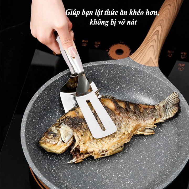 Kẹp Gắp Đồ Chiên, Bít Tết, Cá Rán, Bánh Mì đa năng