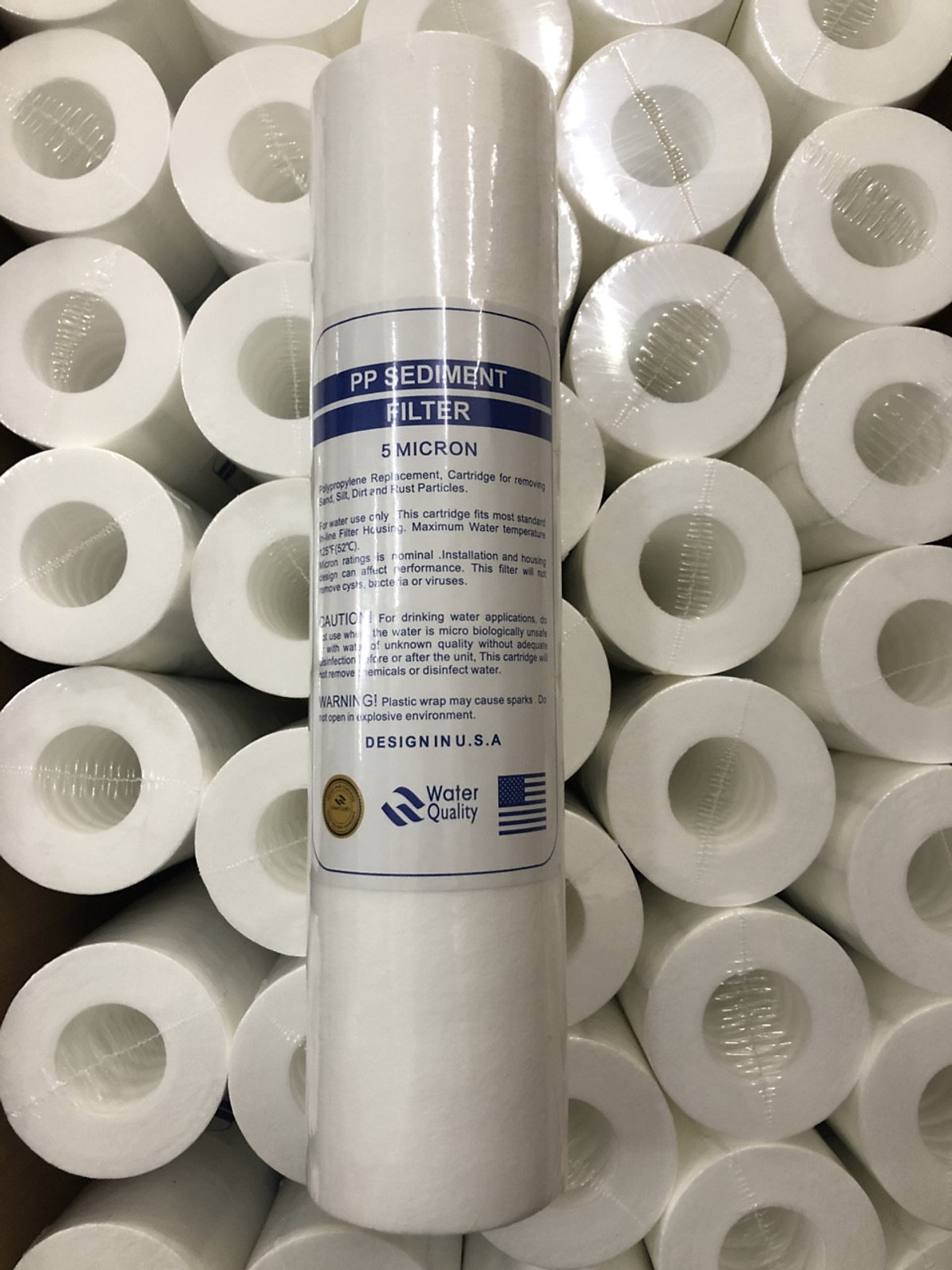 Bộ lọc nước máy phun sương (cốc trong zen 13+giá đỡ + 1lõi thô)
