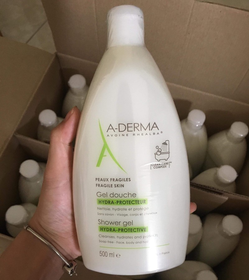 Sữa Tắm Gội Trị Mụn Lưng A-Derma - A-DE