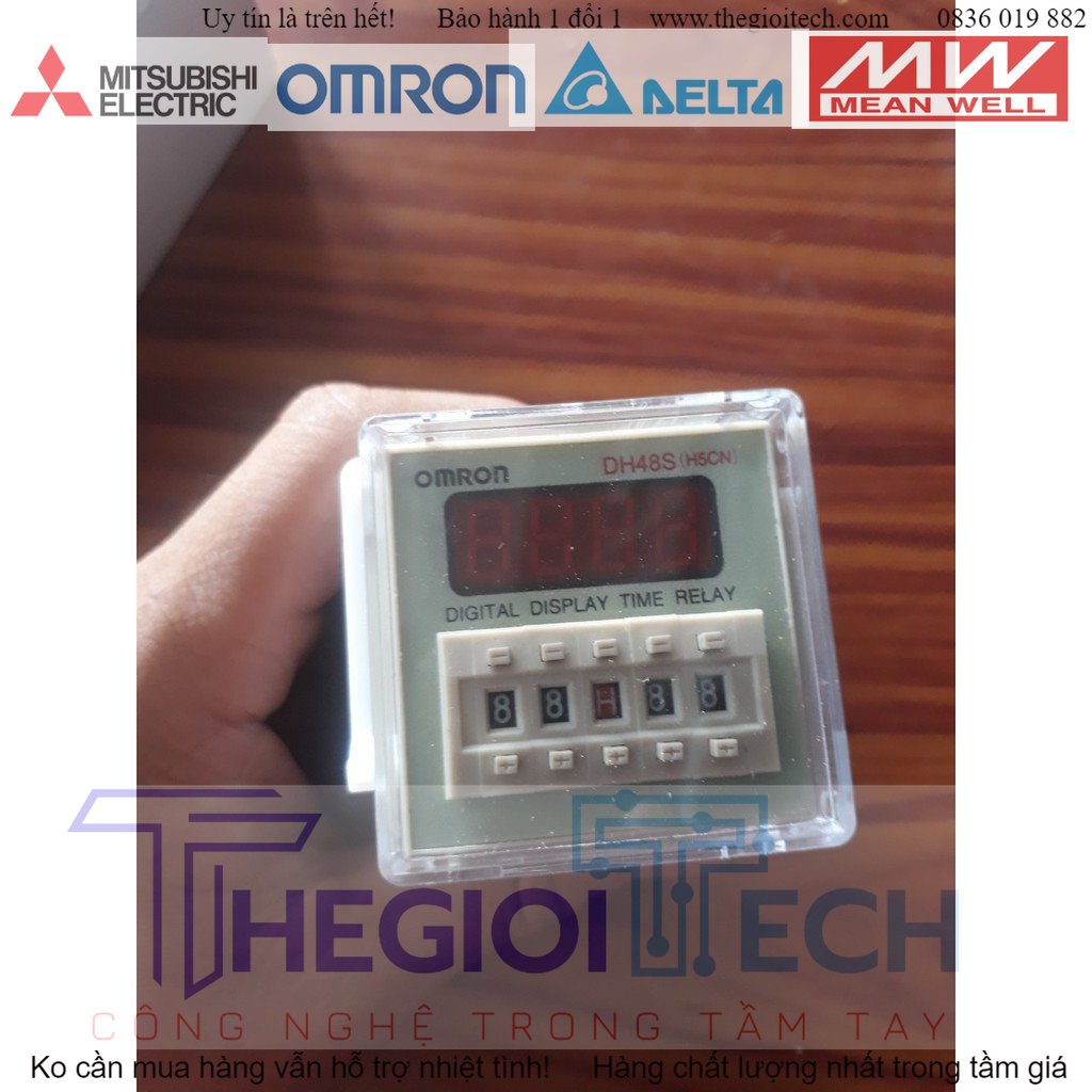 Bộ hẹn giờ Relay thời gian DH48S-1Z kèm đế 24V, 220V ( Timer )