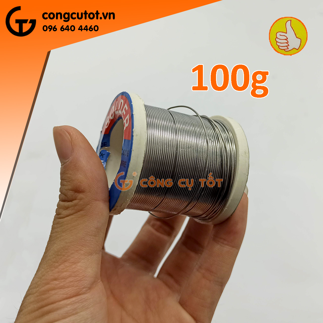 Thiếc Hàn SOLDER-Ok 0.8mm 100g