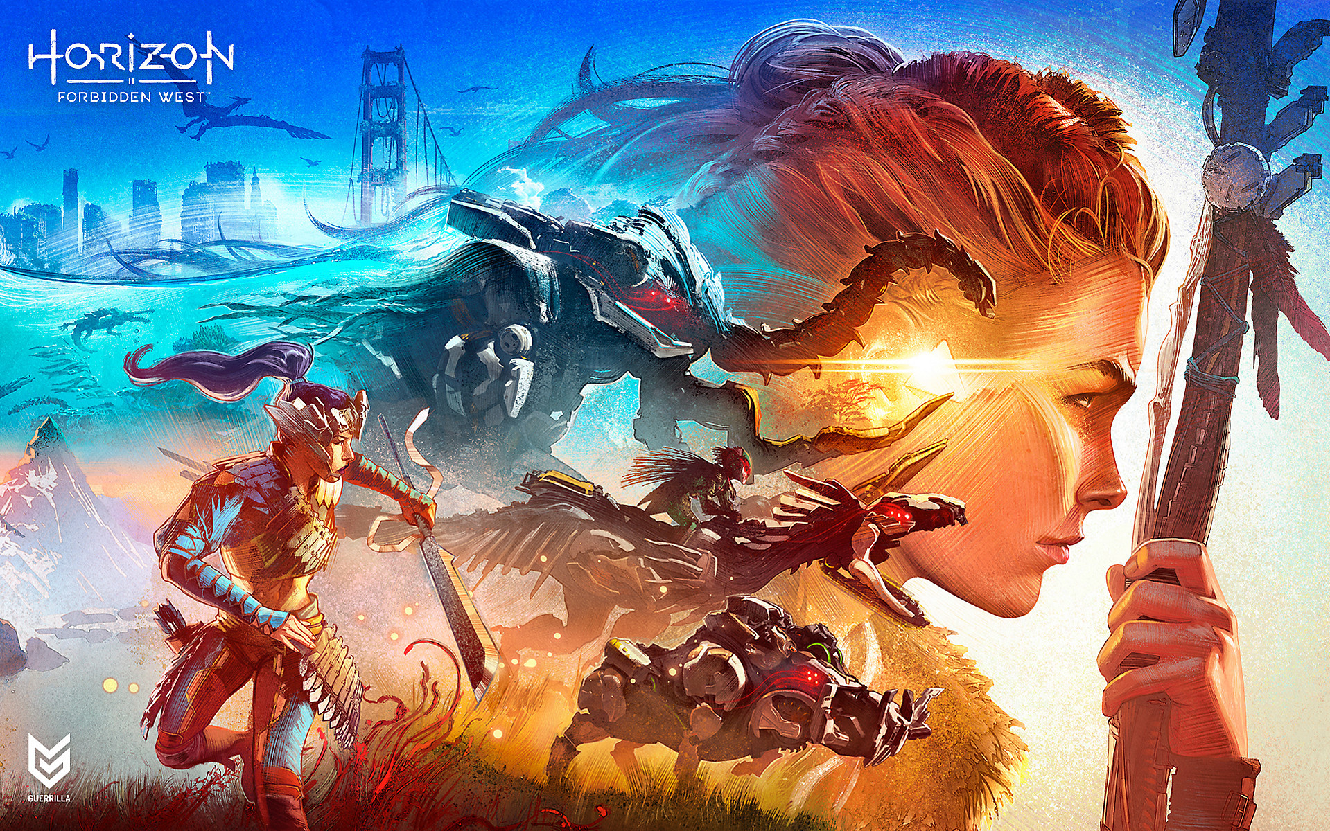 Đĩa Game Ps4 Horizon Forbidden West