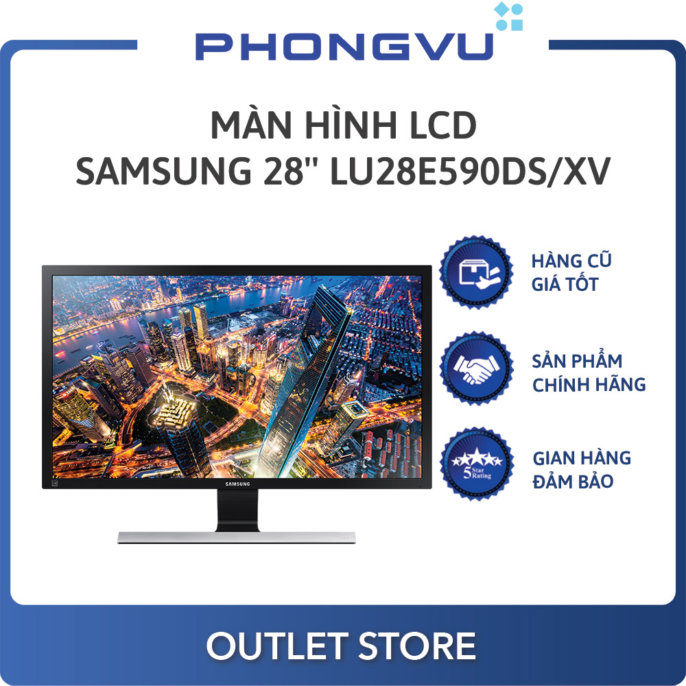 BÁO GIÁ Màn Hình Lcd Samsung 24'' Ls24d332hsxxv | Shopee Lazada Sendo Tiki mới nhất 34 Màn hình LCD Samsung 28'' LU28E590DS/XV - Màn hình cũ