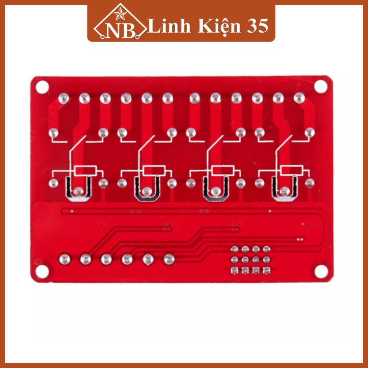 Module relay 5VDC 1 kênh, 2 kênh, 4 kênh High / Low