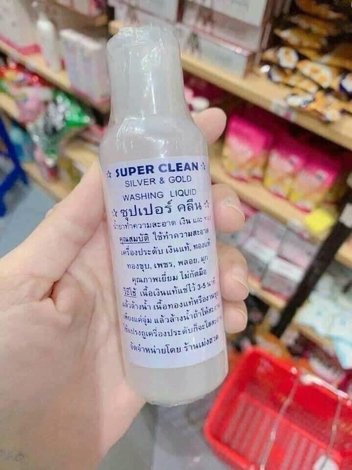 01 Chai Nước Rửa Trang Sức, Vàng Bạc Thái Lan 120ml