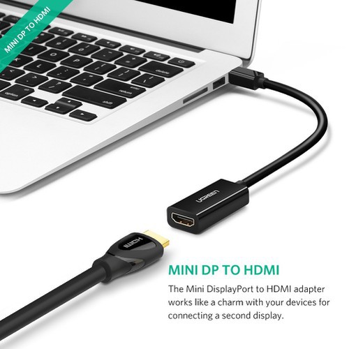 Cáp Chuyển Mini Displayport Sang HDMI (Thunderbolt To HDMI) Ugreen 10461 - Hàng