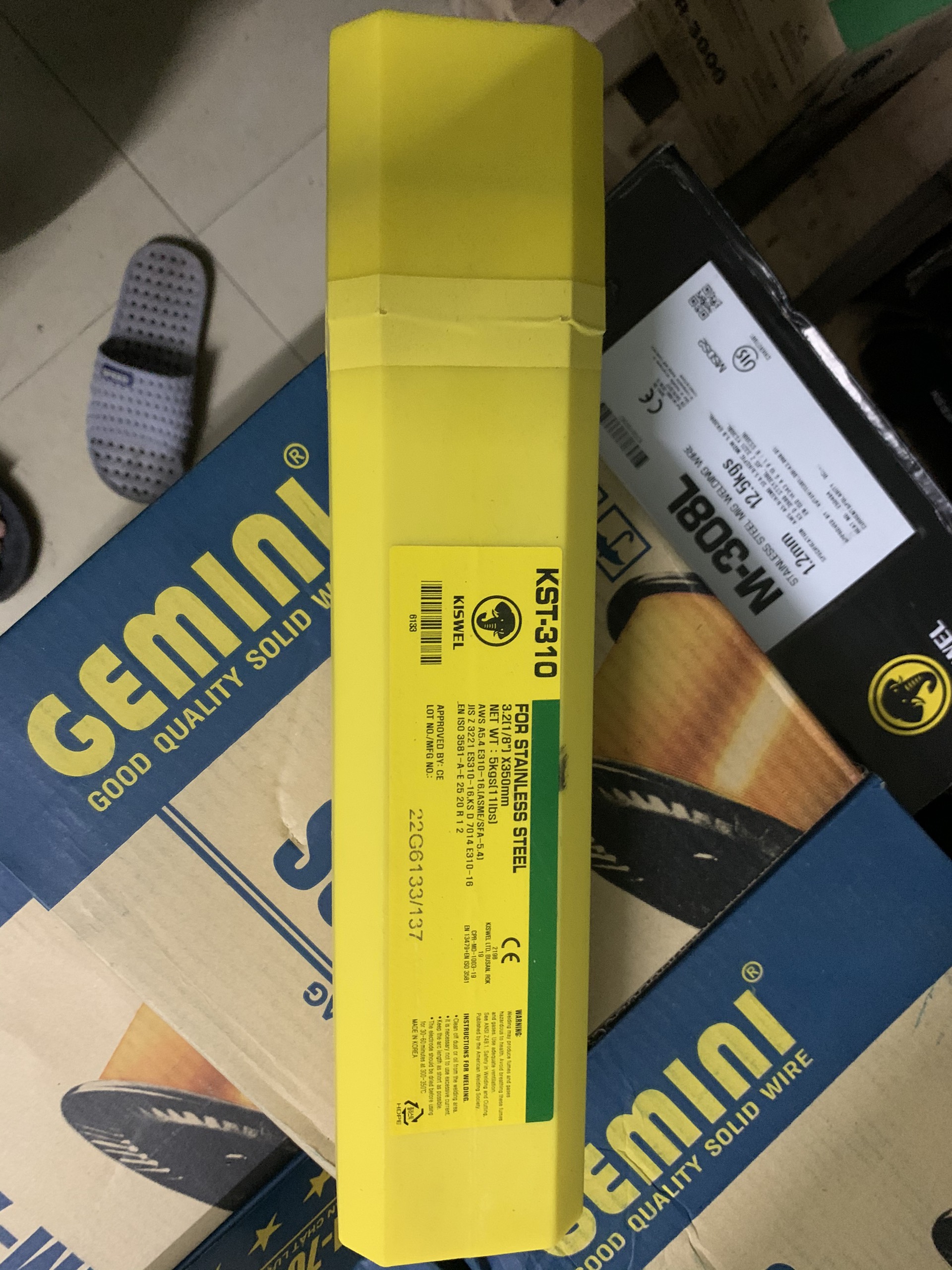 Que hàn inox KST310 Nhập khẩu Hàn Quốc ( 5kg )