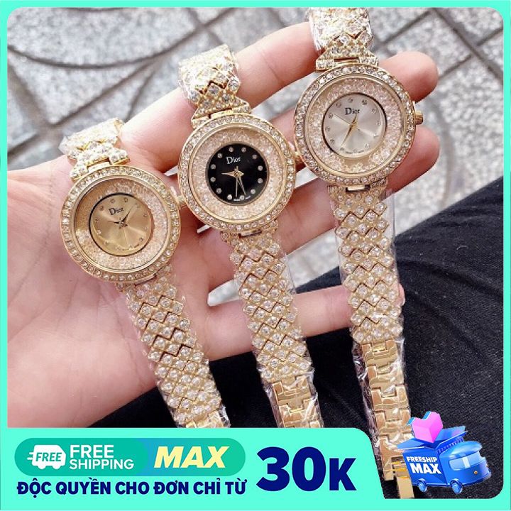 [HCM][ SIÊU PHẨM ] Đồng Hồ Nữ D.I.O.R XOÀN CHAY Sang Trọng Cao Cấp.