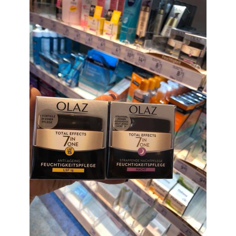 Kem dưỡng da OLAZ TOTAL EFFECTS 7 in 1 (Hàng nội địa Đức)