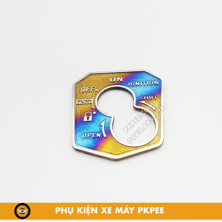 Tem Titan Ốp Ổ Khóa – Gắn Sonic, Satria | Phụ Kiện Xe PKPE