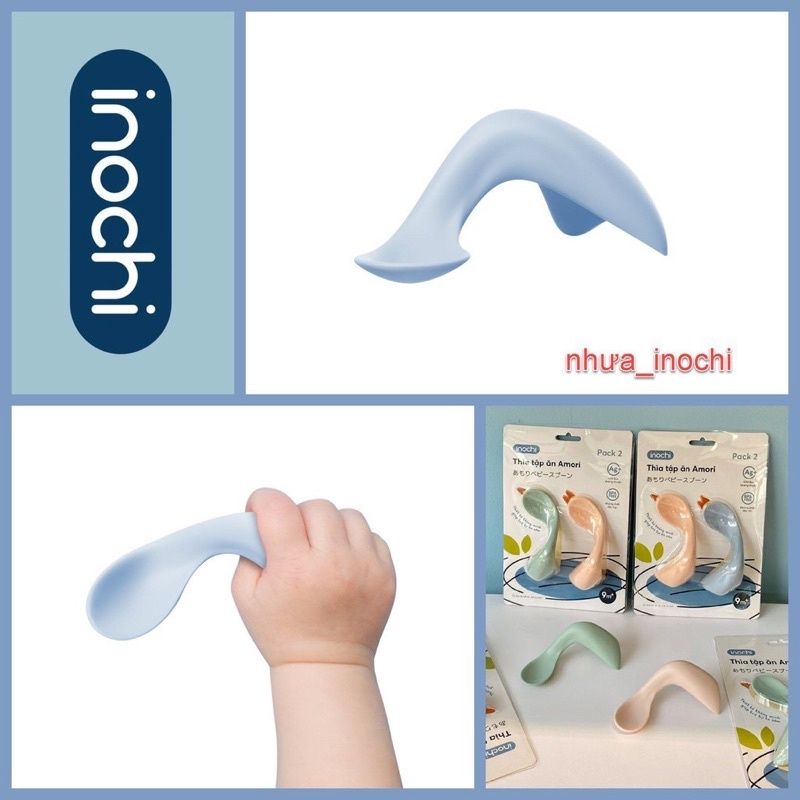 Set thìa/muỗng ăn cho bé Inochi