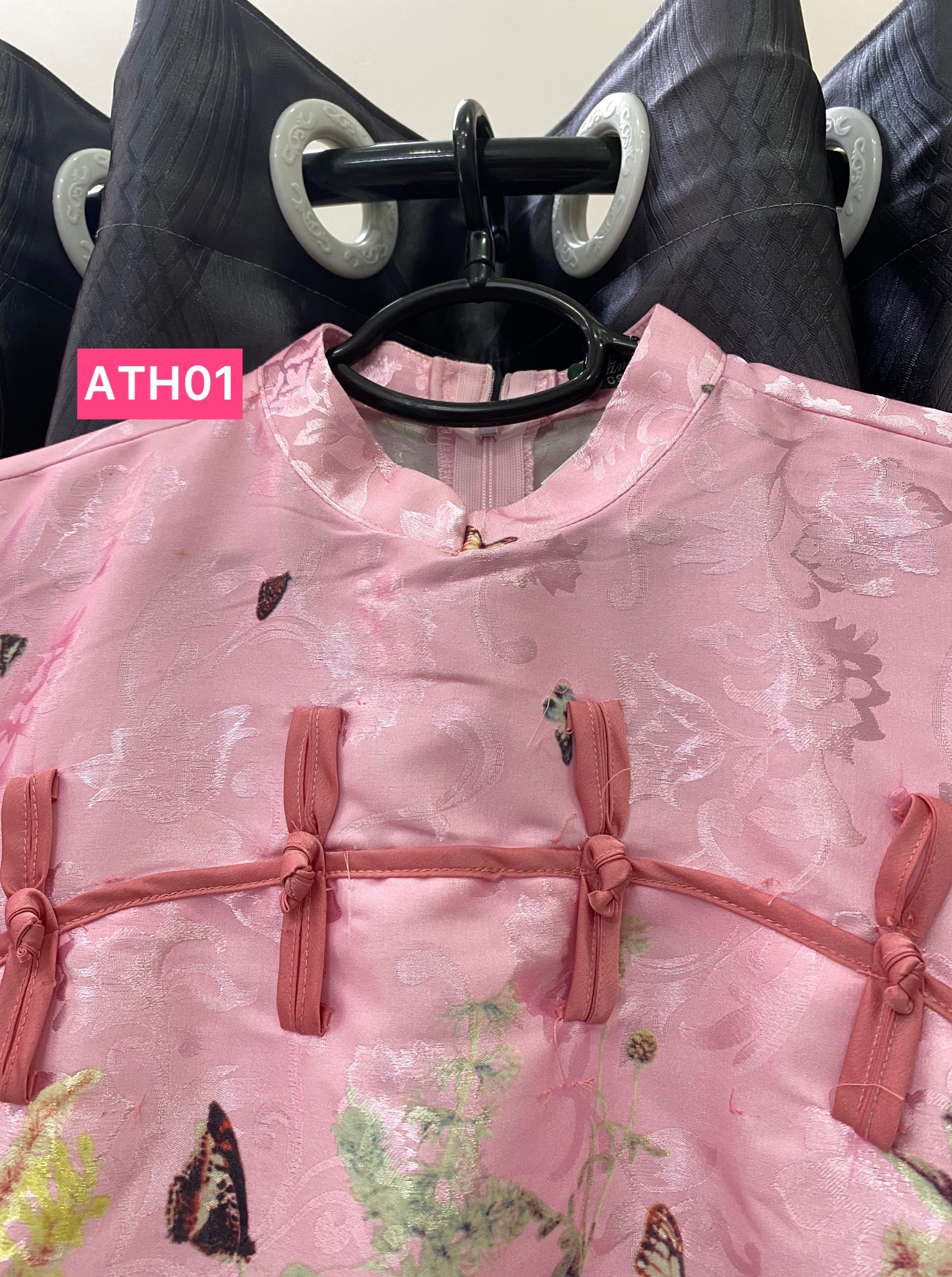 Áo Gấm Cổ Tàu
