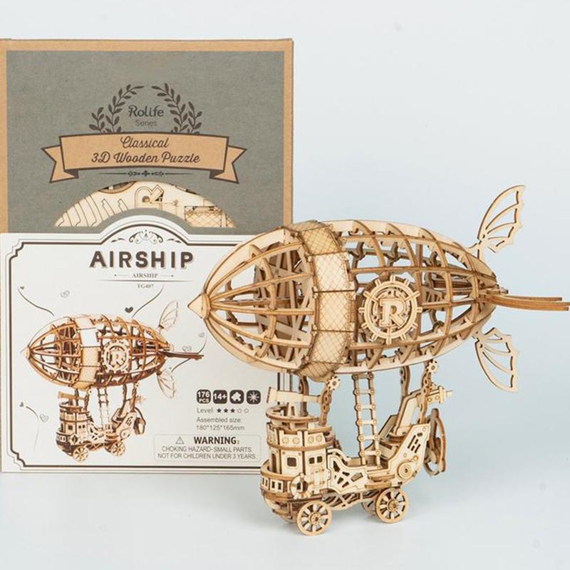 Mô hình lắp ráp 3D bằng gỗ - Robotime