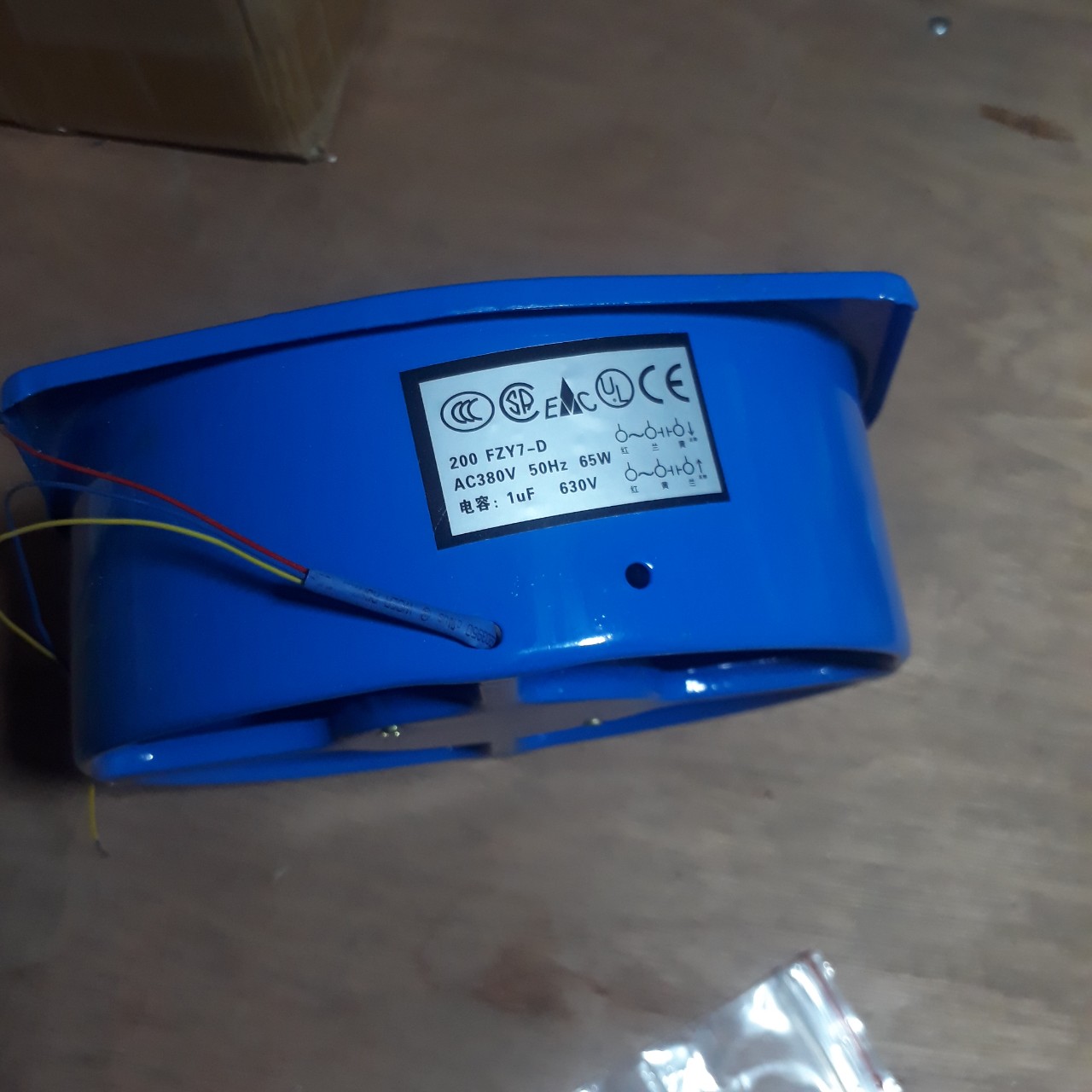 Quạt tản nhiệt  380v kích thước 20x20