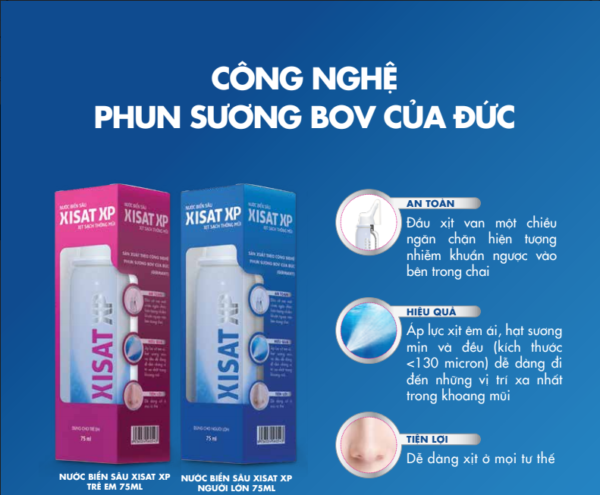 Nước Biển Sâu Xịt Mũi Xisat (Chai 75ml)