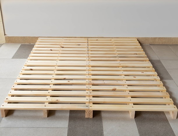 Giường Pallet Gỗ Thông 100%