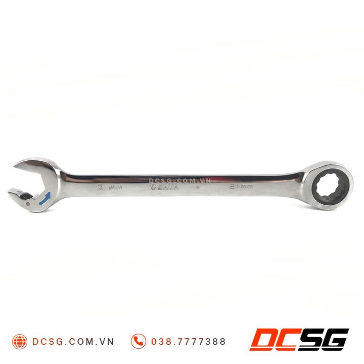Cờ lê vòng miệng tự động 21mm Sata 43616