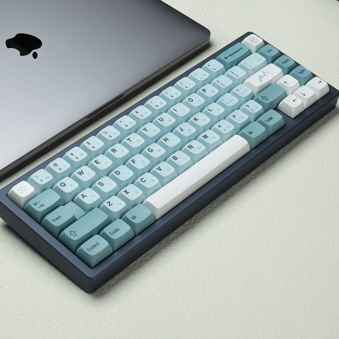 Iceberg Keycap XDA Height Keycaps Blue White Mechanical Keyboard Keycap Mechanical Keyboard Accessories Keycaps All Layout Keyboard