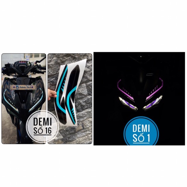 Decal Dán Đèn Demi Vario 2018-2019-2020 - MT 2022