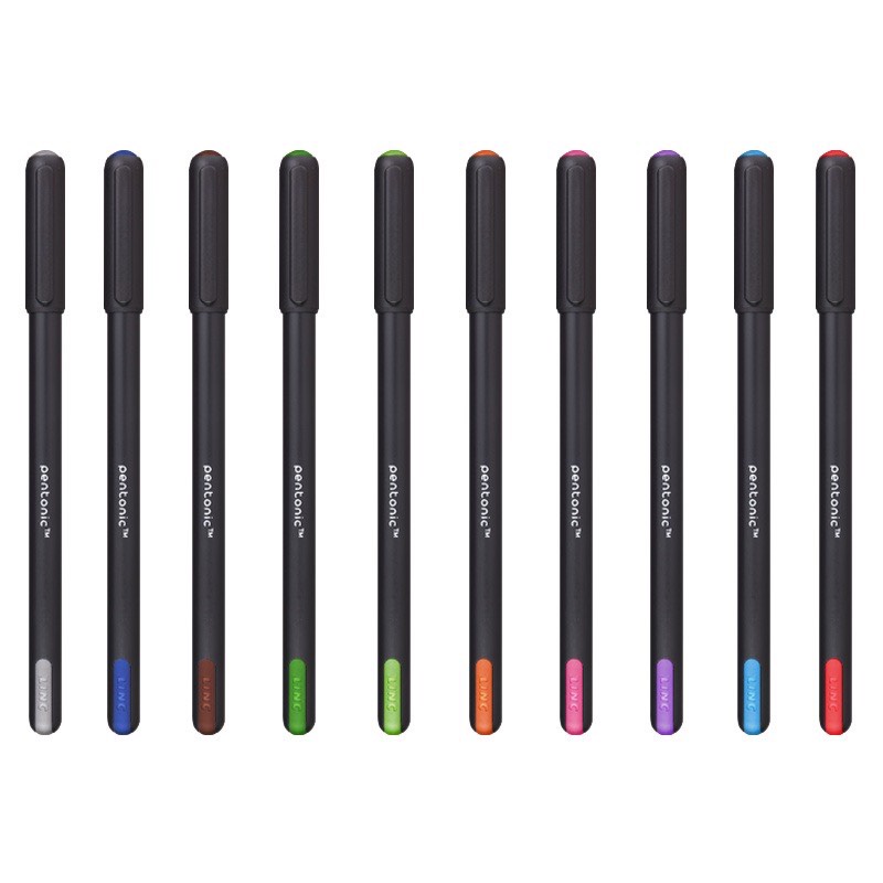 Bút gel LinC Pentonic 856 (Vỉ 12 cái/12 màu)