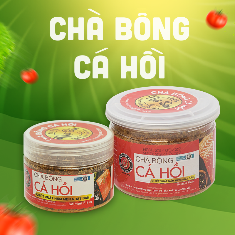 [GIAN HÀNG CHÍNH HÃNG] Chà Bông Cá Hồi 100g