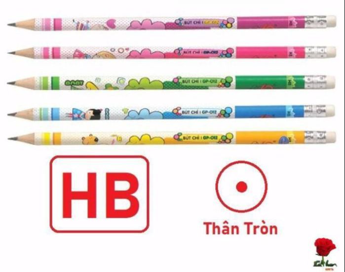 Hộp 10 cây Bút chì gỗ TP-GP012  HB- TL