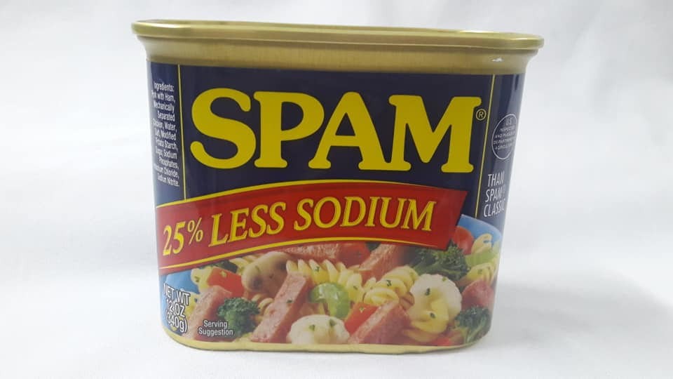 [HCM]Thịt Spam giảm mặn vị Heo - Mỹ (340g)