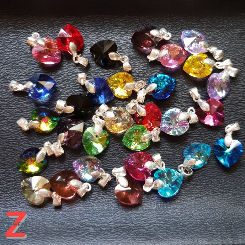 Mặt Dây Chuyền Trái Tim Pha Lê Swarovski