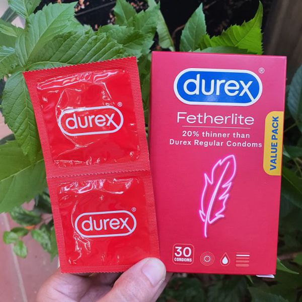[HCM]Bao cao su Durex Fetherlite 20% Thinner Than Regular Condoms 30 bao