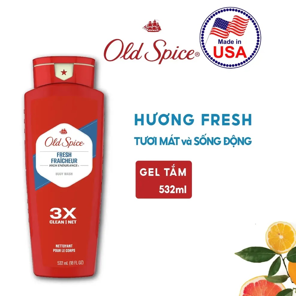 Sữa tắm Old Spice 473ml (Mỹ)