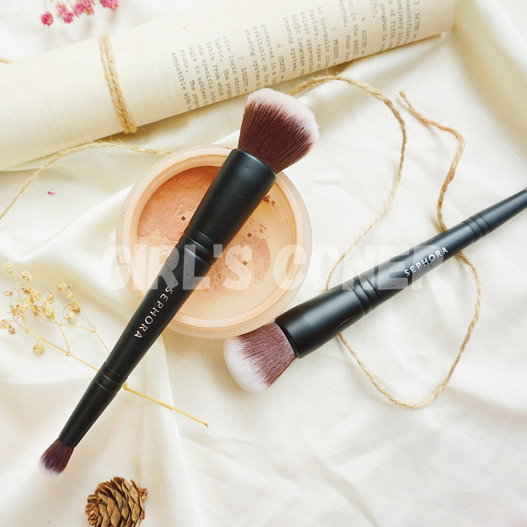 Cọ Sephora 2 đầu Classic Double Ended - Multitasker & Concealer #202