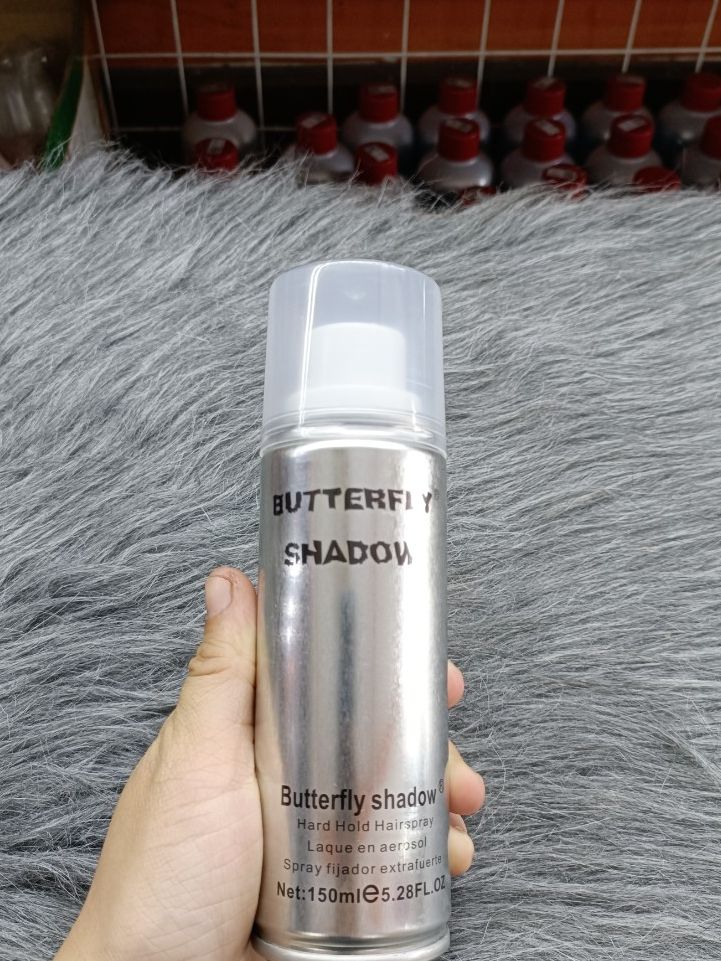 Keo Xịt Cứng Tóc Nam Nữ Butterfly Shadow 150ML-320ML-600ML