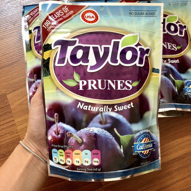 MẬN KHÔ TỰ NHIÊN TAYLOR (gói 50g và 250g)