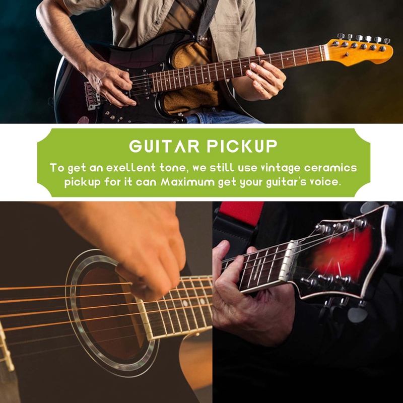 Acoustic Classical Guitar Equalizer Guitarra EQ Preamp Concise Bass Tone Volume Adjustable Violao Pickup