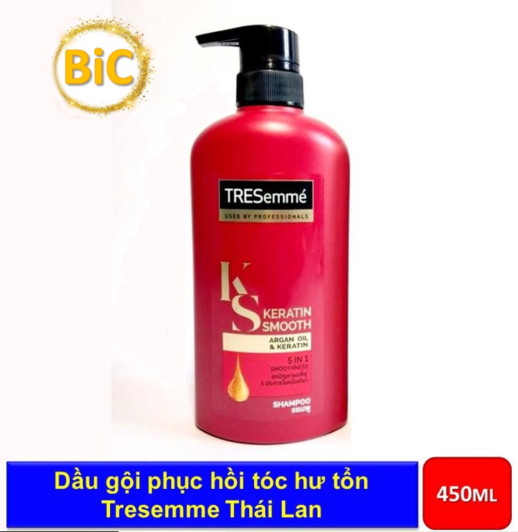 [HCM]Dầu gội Treseme đỏ 450ml Thái Lan
