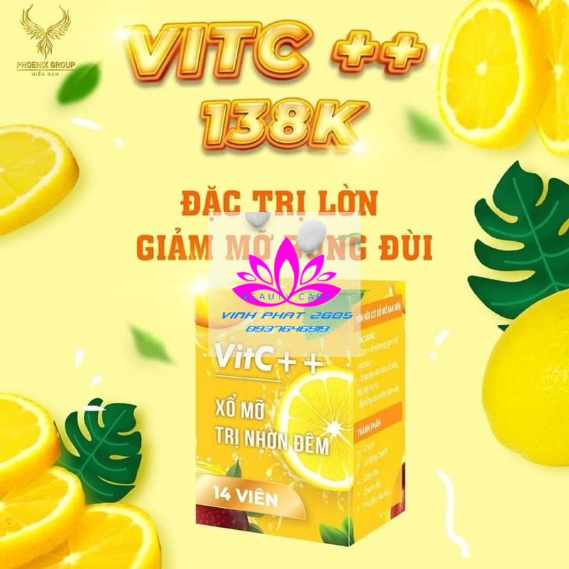 (Hộp 14 viên)Viên Xổ Mỡ, Mỡ đâu Xổ đó. Hàng Vic