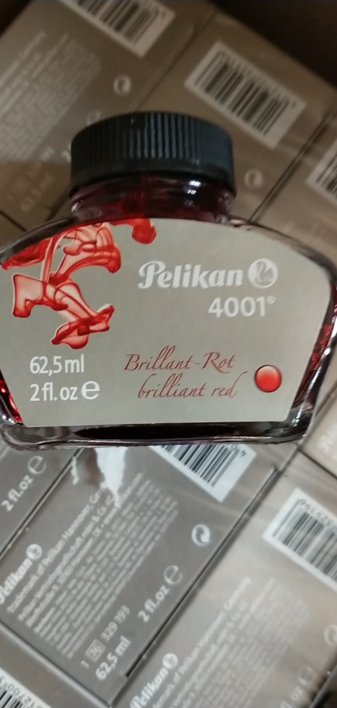 Mực Đức Pelikan 4001 62.5ml (xanh blue, tím violet, đen, đỏ )