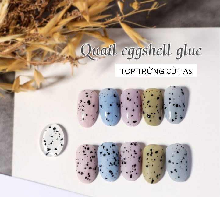 Top Trứng Cút Sơn Gel AS 15ml