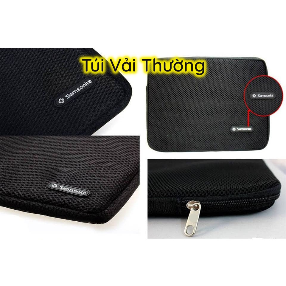 TÚI CHỐNG SỐC LAPTOP LOẠI DÀY VẢI MỊN (đủ size 12 13 14 15 17 inches)
