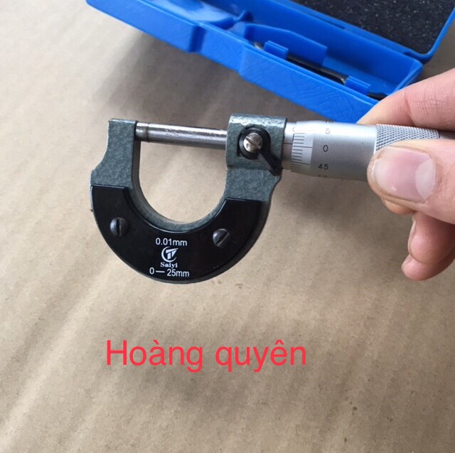 Thước Panme dải đo từ 0-25mm