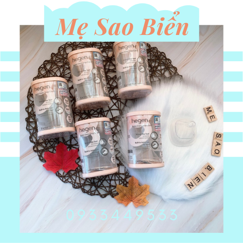 Núm ti thay thế bình sữa Hegen
