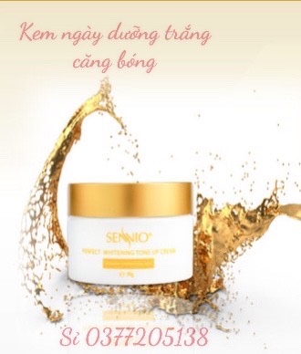 Kem dưỡng trắng da căng bóng SENNIO