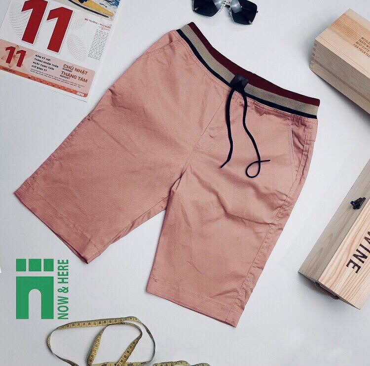Quần Short KaKi Nam Lưng Thun  ht99